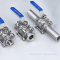 Stainless Steel 3 Piece Ball Valves